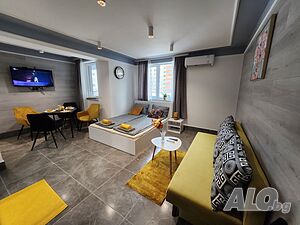 нощувки Continental Studios 1.1 Чисто нови Луксозни Апартаменти в Бутикова сграда за нощувки Студентски град