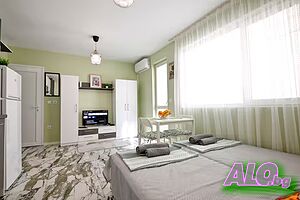 нощувки 1 стаен нов апартамент за нощувки Варна