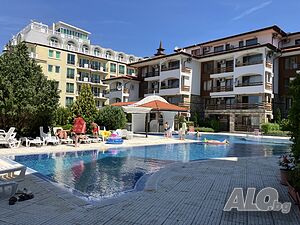 нощувки Луксозно обзаведен апартамент, с прекрасна морска гледка, на самия плаж в комплекс Робинзон Бийч