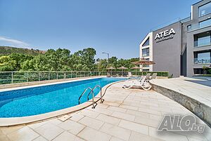 нощувки ATEA complex with private pool next to the beach