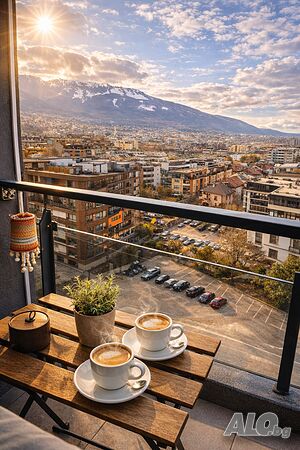 нощувки Двустаен с паркинг, чисто и приятно, до TITANIUM Студентски град