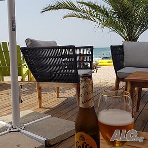 нощувки На първа линия, двустаен апартамент с морска гледка в с. Равда