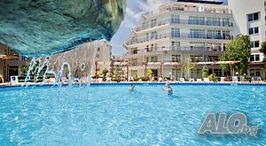 нощувки Тристаен апартамент ”Палма” с гледка басейн, Сл. Бряг