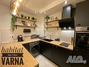 нощувки Апартамет Хабитат Морска Панорама с Парко Място